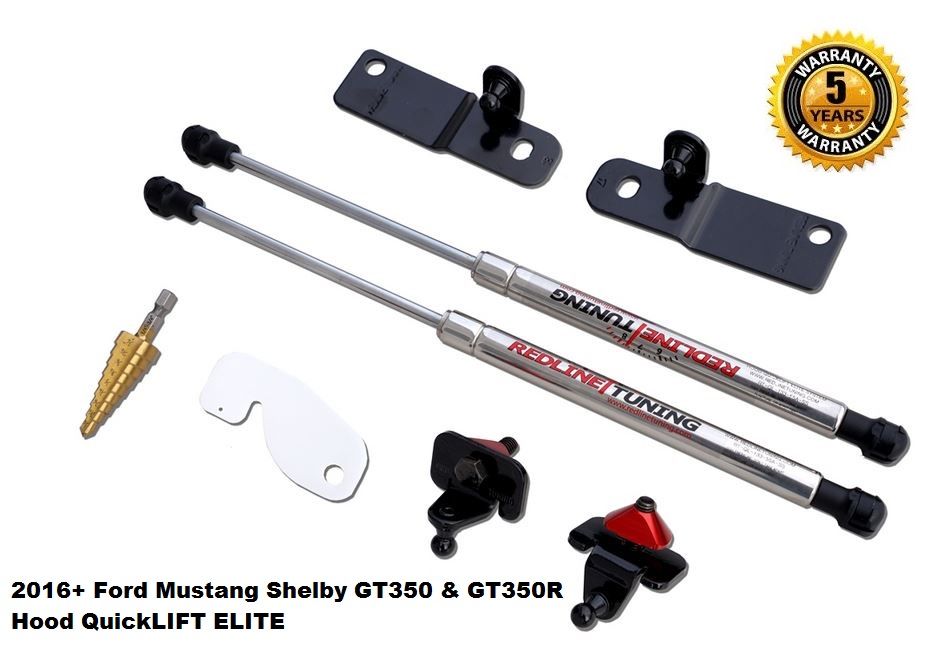 Hood Strut Ford Perf vs. Redline 2015+ S550 Mustang Forum (GT